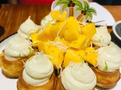 芒果椰子香缇奶油华夫饼-BE BRIGHT KITCHEN(正佳广场店)