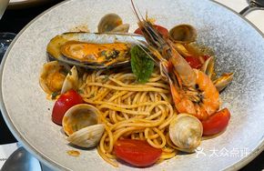 Spicy Seafood Pasta