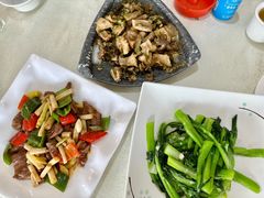 藕尖炒牛肉-丰宝源客家菜(常平店)