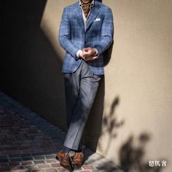 -怒马会 全麻衬西装高级定制