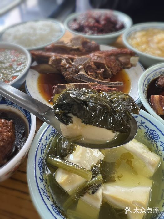 盛京美食佳坛肉馆(沈阳总店)雪里红炖豆腐图片