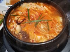 嫩豆腐汤-青松馆韩国料理(香港中路佳世客店)