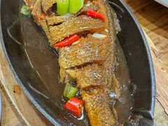 -东来菜馆•手抓海鲜家常菜•海鲜锅贴