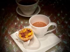 奶茶配蛋挞-8餐厅(新葡京酒店)