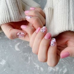 -手牵手美甲