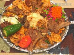 四人份烤肉拼盘-伊斯坦布尔土耳其清真咖啡餐厅