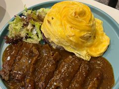 黑椒牛扒蛋包饭-柠檬树茶餐厅(海雅缤纷城店)