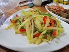 青椒土豆丝-领鲜土菜馆