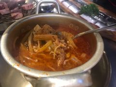 泡菜肥牛汤-本炙炭烤·蒲烧活鳗料理店(金沙洲店)