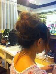 后脑勺的小辫纸隐隐约约-DRG达人馆造型