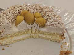 香草栗子蛋糕-莫斯科餐厅