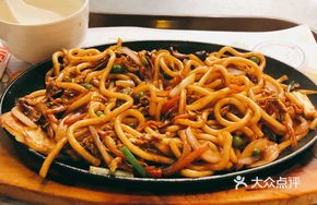Japanese Udon Steak Plate