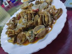 香炒花蛤-美味海鲜大排档(明发美食地标店)