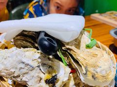 竹篮生蚝-全渔村小海鲜