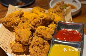Two-Tone Mustard Fried Chicken