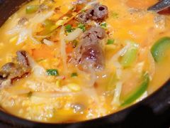 牛小排汤饭-炼火烤肉店