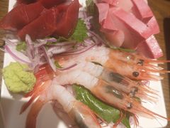 刺身三点盛-九州料理竿屋SaoYa
