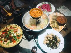 酸菜炒汤圆-侯家庄阿才有品私房菜馆