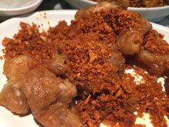 w招牌椒盐牛蛙-新大咀港式茶餐厅(宝山万达店)