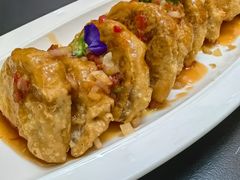 香酥荔浦芋头夹-七叔家宴家常广西菜(明秀东路店)