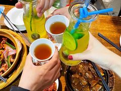咸鱼鸡粒茄子煲-熠盛粤味(永康路店)