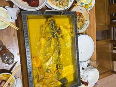 -东来菜馆•手抓海鲜家常菜•海鲜锅贴(鸽子窝店)