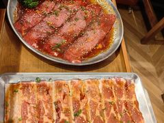 -明洞阿姨·韩式酱蟹烤肉·创意料理(三元桥店)