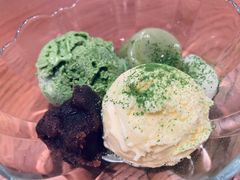 抹茶白玉豆冰沙淇淋-玄白·炭烤活鳗(上海首店)