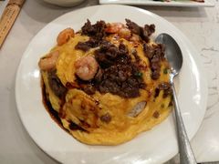 滑蛋牛肉虾仁饭-有章牛杂(石厦店)