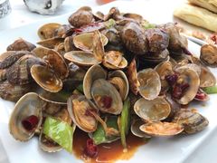 辣炒花蛤-渔民船说·北塘海鲜·天津菜·海肠捞饭(北塘古镇店)