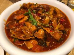 啤酒焖微辣剑骨鱼-渔太泰漓江小馆·广西融合菜(西街店)