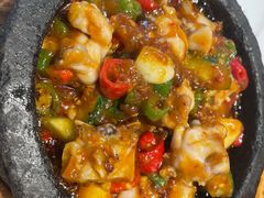 石锅馋嘴蛙-粤港湾砂锅粥·宵夜(宝龙店)