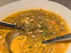 金汤蟹粉捞豆面-醉庐·新上海菜(南京西路店)