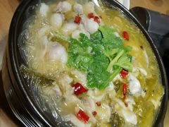砂锅酸菜乌鱼片-陶德砂锅(蜀汉路店)
