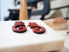 喵耳坠-五月木作·DIY木作文创体验店(北京路店)