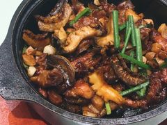 石锅鲍鱼葵花鸡-南山鲜虾面·活鲜小馆·海味大连菜(南山总店)