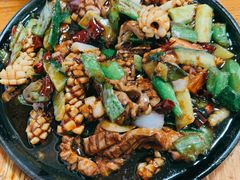 鱿鱼爆腰花铁板-卢庄(江汉路店)