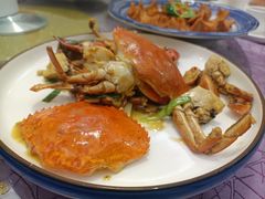 姜葱炒蟹-轩记海鲜餐厅·四十五年老字号·经典粤菜(西区彩虹店)