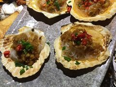 蒜蓉粉丝扇贝-鸽子窝专业烧烤店(长白店)