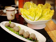 手打牛肉丸（弹性十足）（6个）-京炭铜锅涮肉·羊蝎子·羊肉炉(保利·时光里店)