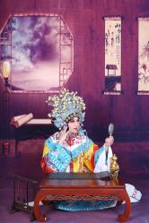 -后宫·古装汉服京剧儿童亲子全家福摄影