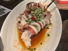 油淋东山小管鱿鱼-穿越·外婆家(西溪天堂店)