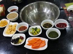 蘸料&小菜-草原饭店火锅