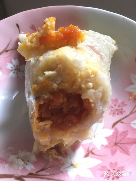 粽氏清源(大南路店)招牌蛋黄咸肉粽图片
