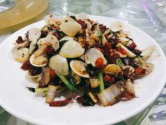 辣炒海白螺-四姑娘川味海鲜(八爪鱼店)