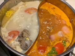 招牌番茄牛尾汤-一哥澳门豆捞·澳门风打边炉(高德置地店)