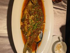香煎大鲫鱼-回头食客-李久其家民间餐厅(望城金桥国际店)