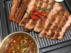 炭烧猪颈肉-mango tree芒果树泰国餐厅(青岛万象城店)