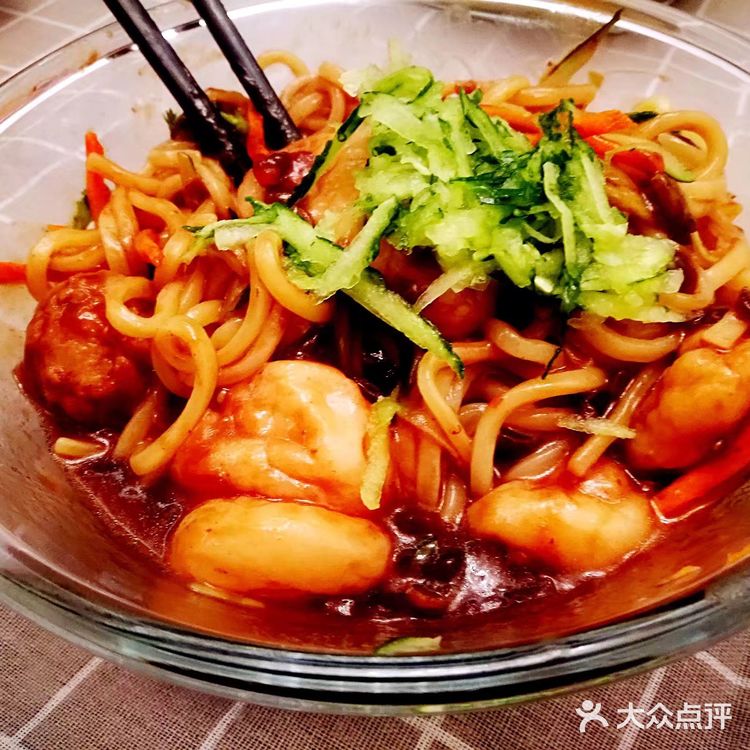 韩式炸酱面，玛喜达