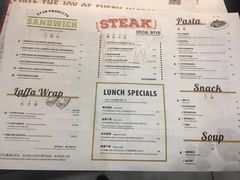 菜单-HELLO 27 意面·沙拉·帕尼尼